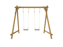Dubbele houten schommel Little Joe (Rocky Mountain)