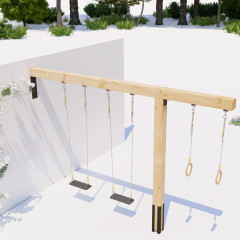 Schommel douglas met muurbevestiging Modernplay 3pos 