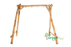 Dubbele schommel robinia hout GreenPlay