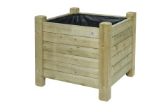 Bloembak Horst 80x80cm, 45mm, 72cm hoog