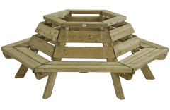 Houten Boombank 225cm (diameter boom: 75cm)