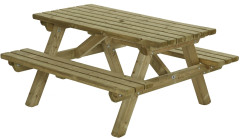 Kleine picknicktafel 4 personen Talen (150x150 cm)