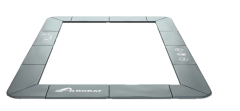 Trampolinerand Akrobat Orbit Flat 305x183 antraciet