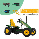 BERG_skelter_go_kart_John_deere_6+_groot_xl_van_ee_buitenspeelgoed