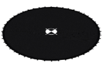 Springdoek voor Elfje 430 trampoline (96 ogen, veerlengte: 215 mm)