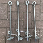 Grondanker voor schommel of speeltoestel