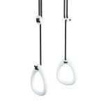 Houten turnringen Wit Lillagunga