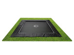 Etan UltraFlat trampoline vierkant 294 x 294 zwart